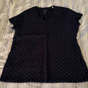 Pair of Women's Croft & Barrow Short Sleeve Classic Tees -- NWOT